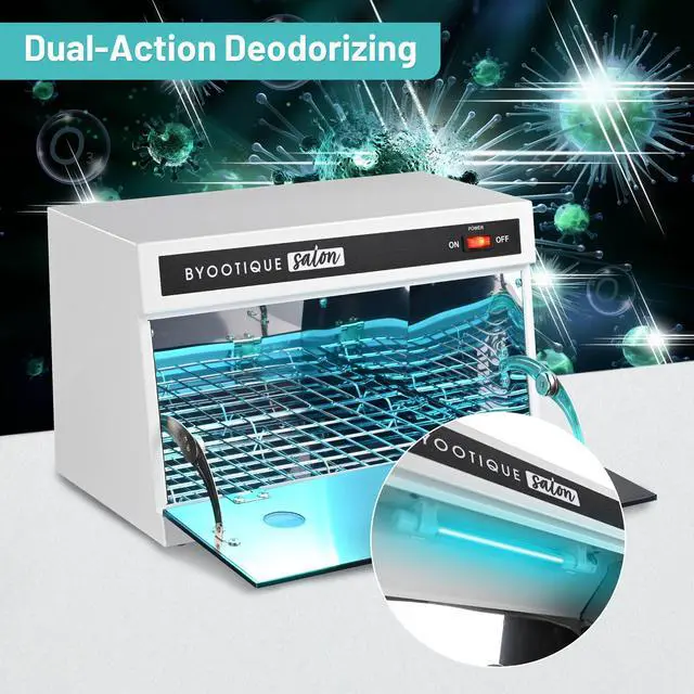 Alt view image 3 of 7 - Byootique 13L UV Sterilizer Cabinet Towel Large Capacity For Beauty Tools Baby Bottle Towel Beauty Facial Spa Salon Manicure Nail Tool Home