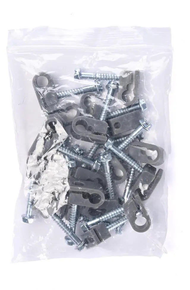 Alt view image 5 of 6 - Starlink Cable Routing Kit Screws+ Clamps for Starlink Series Wire Clip 20 Packs