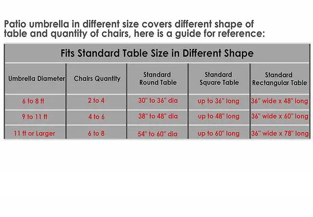 Alt view image 7 of 7 - Yescom 13 Ft Aluminum Patio Umbrella 8 Ribs Table Parasol Crank Outdoor Garden