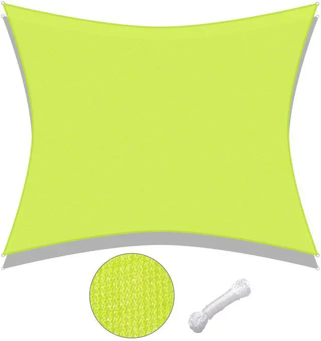 Main image of Yescom 20x16 Ft 97% UV Block Rectangle Sun Shade Sail Canopy Outdoor Patio Garden