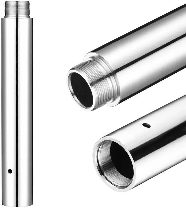 Alt view image 2 of 7 - Yescom 262 mm Chrome Stainless Steel Dancing Pole Extension for 45 mm Professional Pole Fitness Spinning Pole Accessories, Silver
