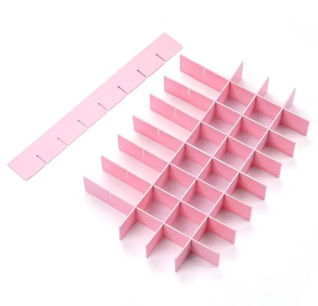 Alt view image 3 of 6 - Byootique Nail Polish Adjustable DIY Divider for Manicure Table Drawer 11 Packs