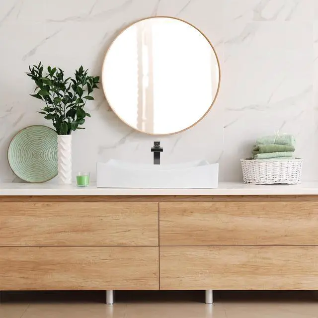 Alt view image 2 of 7 - Aquaterior Rectangle Countertop Ceramic Vessel Sink Kit Single Handle Faucet