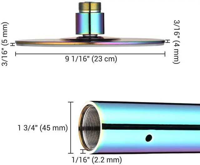 Alt view image 4 of 7 - Yescom 10.8FT Professional Stripper Pole Static Spinning Dancing Pole Kit with Extensions for Home Gym Fitness,Colorful