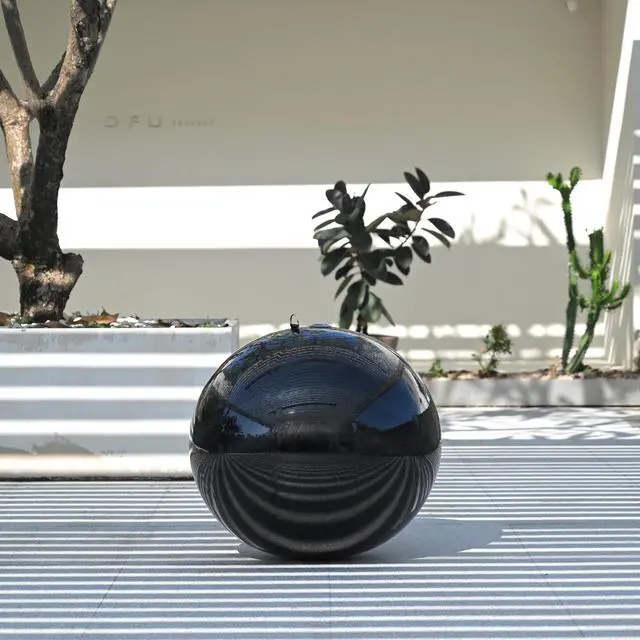 Main image of Yescom 32" Inflatable Mirror Ball Giant Reusable Large Disco Balloon Decoration for Party Wedding Event Stage Decor Black