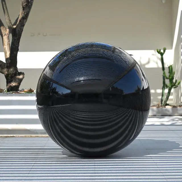 Main image of Yescom 47" Inflatable Mirror Ball Giant Reusable Large Disco Balloon Decoration for Party Wedding Event Stage Decor Black