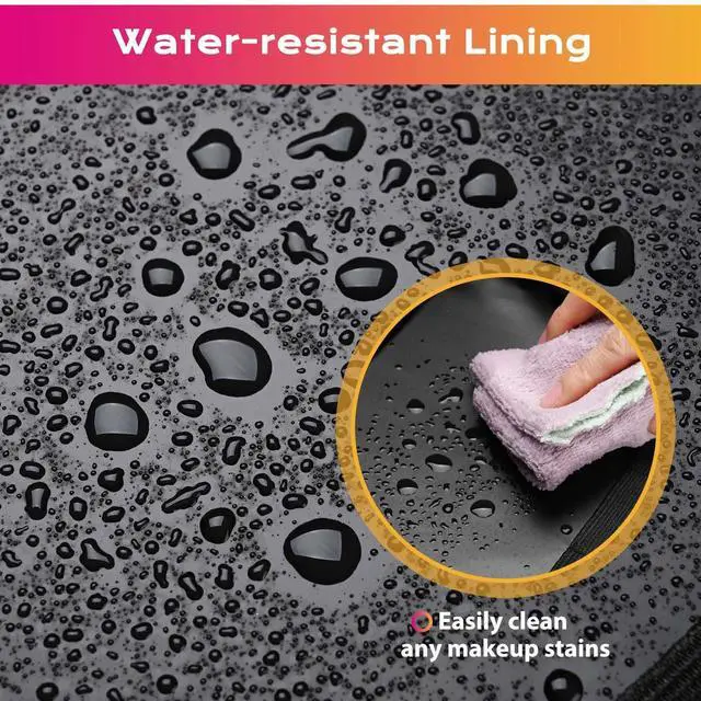 Alt view image 2 of 7 - Byootique Soft Rolling Hair Stylist Train Case w/ Hair Tools Travel Bag Backpack