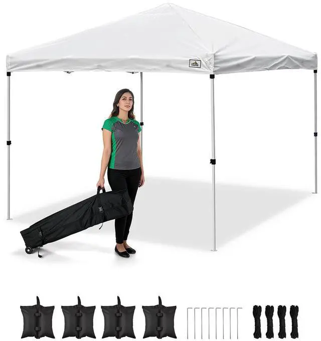 Main image of InstaHibit EZ GO 10x10ft Pop Up Canopy Outdoor Instant Tent Tradeshow Art Market