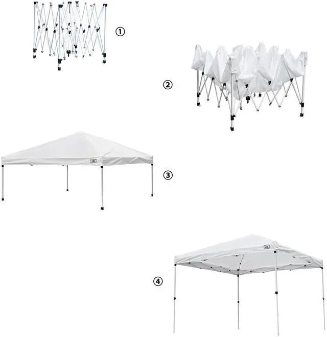 Alt view image 4 of 7 - InstaHibit EZ GO 10x10ft Pop Up Canopy Outdoor Instant Tent Tradeshow Art Market