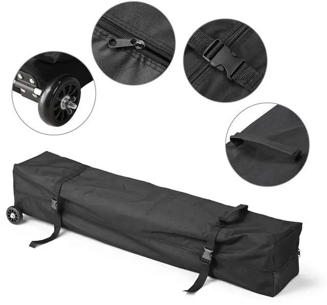 Alt view image 6 of 7 - InstaHibit EZ GO 10x10ft Pop Up Canopy Outdoor Instant Tent Tradeshow Art Market