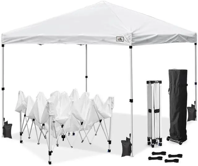 Alt view image 2 of 7 - InstaHibit EZ GO 10x10ft Pop Up Canopy Outdoor Instant Tent Tradeshow Art Market