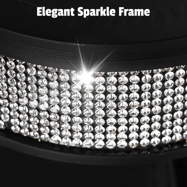 Alt view image 4 of 7 - InstaHibit EZ GO Portable Bar Table Shimmer Decor with Carry Bag Black Skirt for Wedding Camping Tradeshow Party