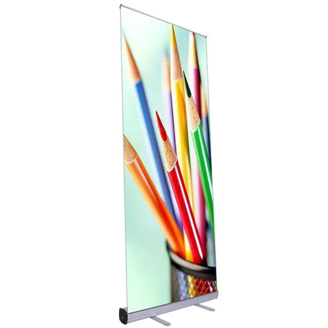 Alt view image 2 of 7 - Instahibit 10pcs 33"x79" Retractable Rollup Banner Stand Trade Show Signage Display Promotion Store Portable