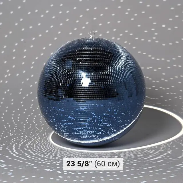 Alt view image 7 of 7 - Yescom 24" Disco Ball Large Mirror Ball Dancing DJ Events Wedding Club Event Blue