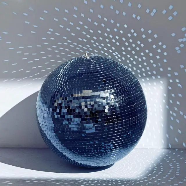 Main image of Yescom 20" Disco Ball Large Mirror Ball Glass Tiles for Wedding DJ Stage Event Blue