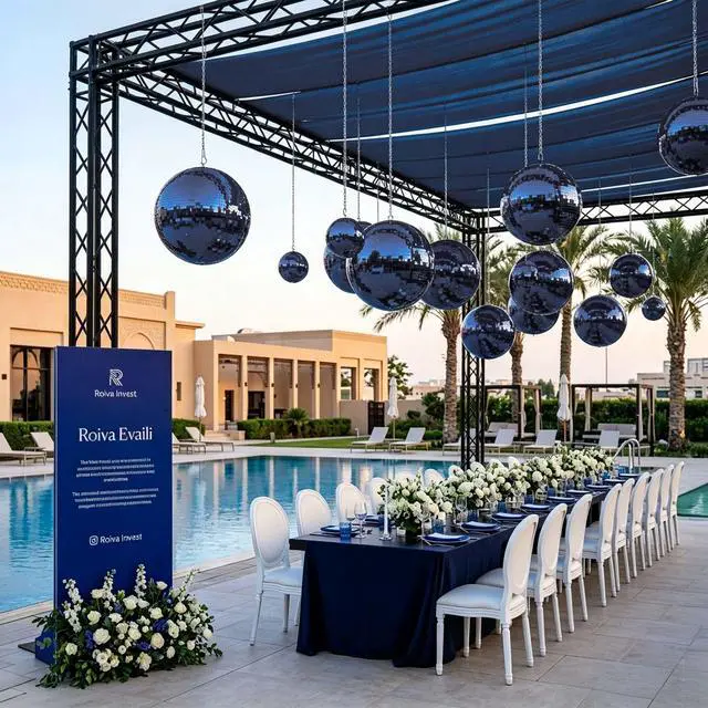 Alt view image 2 of 7 - Yescom 20" Disco Ball Large Mirror Ball Glass Tiles for Wedding DJ Stage Event Blue