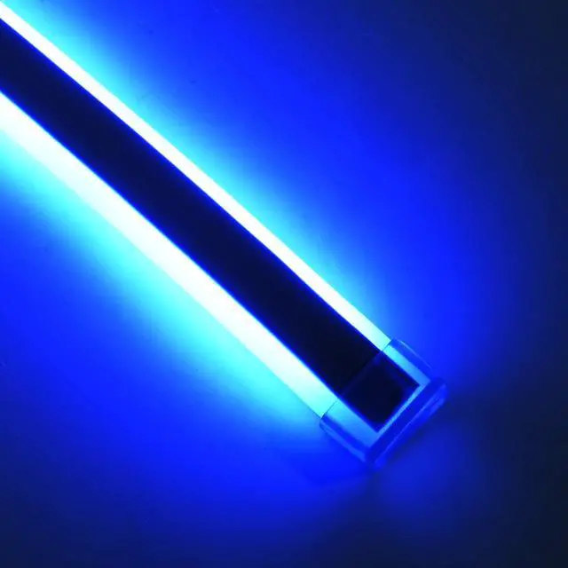 Alt view image 2 of 6 - Yescom 20-Pack 5/8-in x 5/16-in x 3/8-in Clear Silicone Neon Rope Light End Caps for BiLume RGBW
