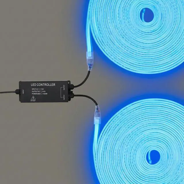 Alt view image 3 of 7 - Yescom 1-to-2 Receiver Remote Control for 4-Pin BiLume RGBW Neon Rope Light