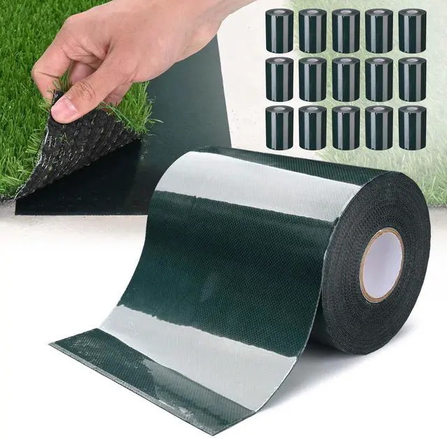 Main image of Yescom 6" x 33' Artificial Turf Seam Tape Double Sided for Synthetic Grass Rug Garage Home Gym Floor Mat Joining Tape 16 Pack