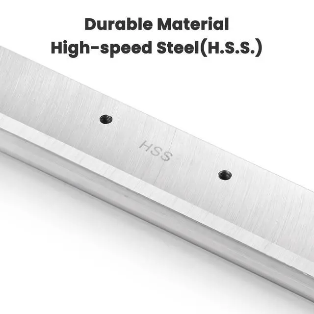 Alt view image 2 of 7 - Yescom A4 Planer Knife Blades Replacement High Speed Steel Ridgid Commercial Paper Guillotine 15 Inch