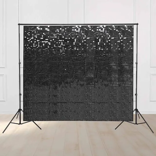 Main image of Instahibit 10x7 FT Shimmer Wall Backdrop with Stand 72 Pcs Panels Decor for Wedding Party