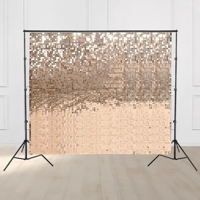 Main image of Instahibit 8.5x10 FT Shimmer Wall Backdrop with Stand 72 Pcs Panels Decor for Wedding Party