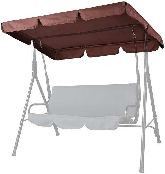 Main image of Yescom 64"x47" Swing Canopy Cover Replacement UV 30+ Water Resistance Outdoor Garden