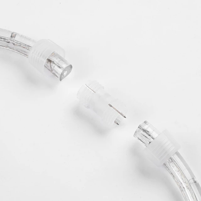 Alt view image 4 of 6 - Yescom LumeVine 1/2" LED Rope Light Connector 10Pack I-Shape Splice Fits 2-pin 13mm Light Rope