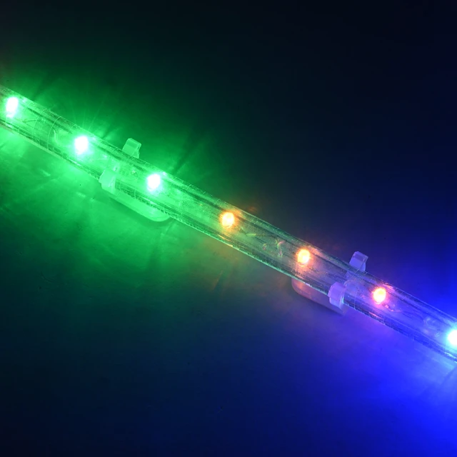 Alt view image 2 of 5 - Yescom LumeVine 1/2" LED Rope Light Clips for Outside 13mm Round Strip - 20Pack