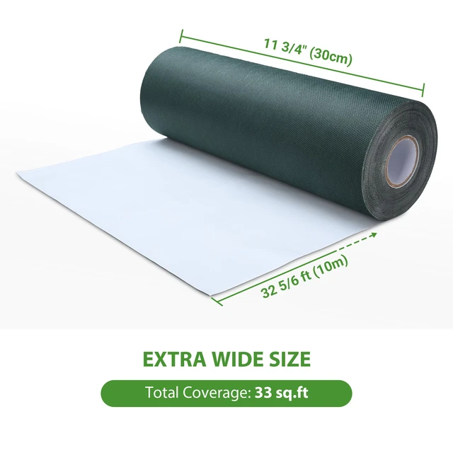 Alt view image 2 of 5 - Yescom 12" x 33' Artificial Turf Extra Wide Seam Tape for Synthetic Grass Rug Garage Home Gym Floor Mat Yard Balcony
