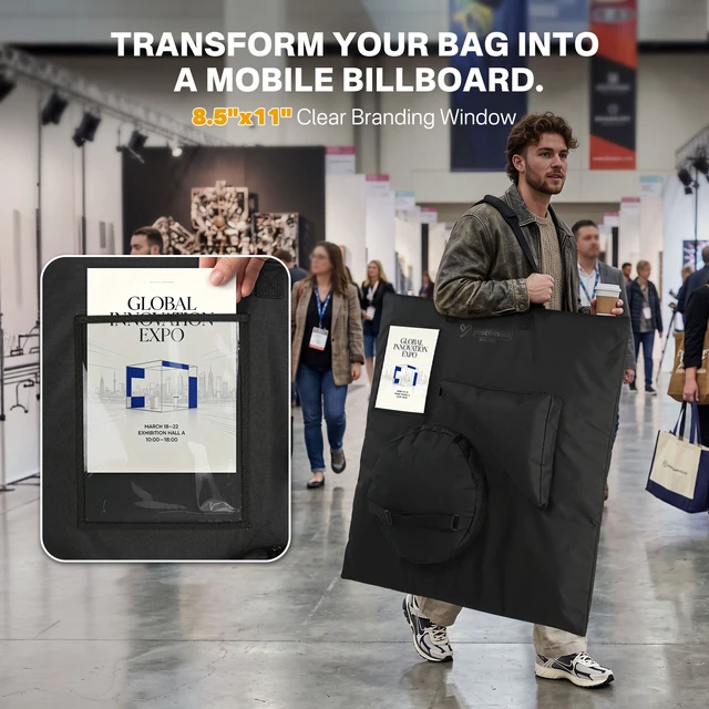 Alt view image 6 of 7 - WinSpin 36" Prize Wheel Transport Bag Backpack Heavy Duty 300D Oxford Storage Case