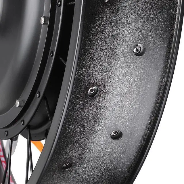 Alt view image 6 of 14 - Yescom 20"x4" Fat Tire 48V Ebike Electric Front Wheel Bicycle Conversion Kit 1000W Dual Controller