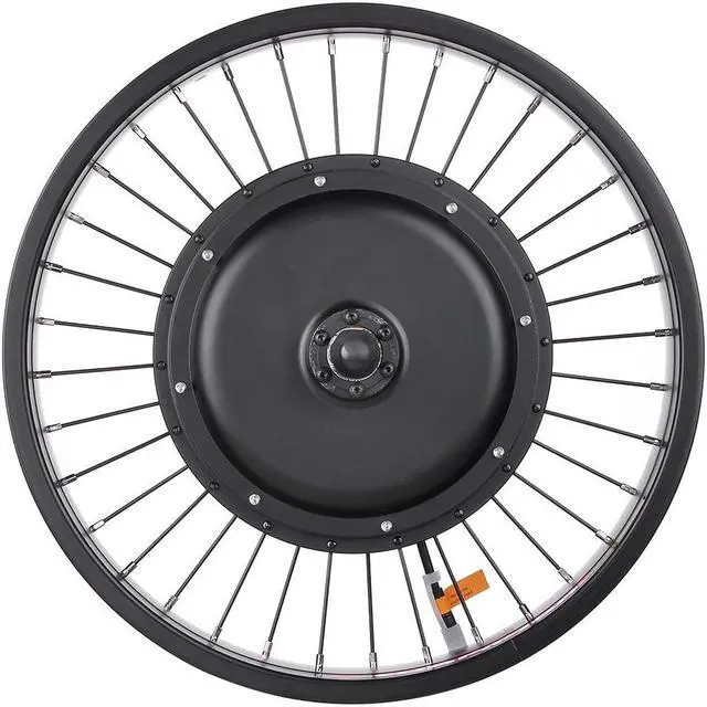 Alt view image 4 of 14 - Yescom 20"x4" Fat Tire 48V Ebike Electric Front Wheel Bicycle Conversion Kit 1000W Dual Controller