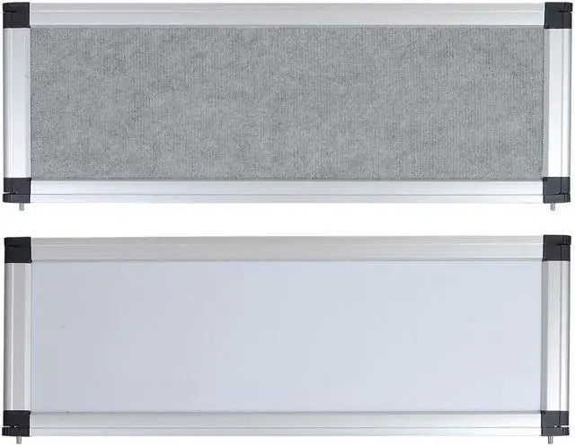 Alt view image 2 of 4 - Logo Presentation Display Header Board Panel for Trade Show Gray