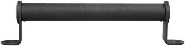 Alt view image 3 of 7 - 2x 10" Sliding Barn Door Cylindrical Handle Heavy Duty Cast Iron Pull Gate Shed Cabinet Matte Black