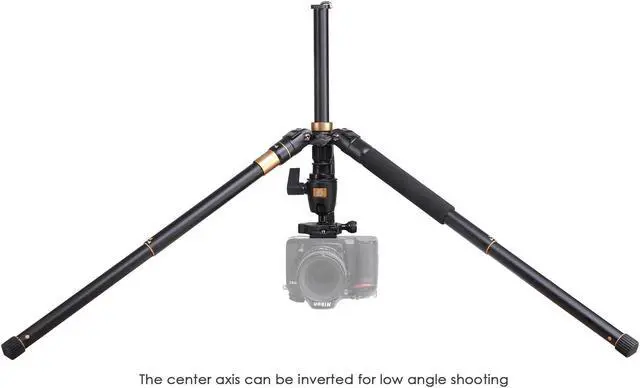Alt view image 3 of 7 - 60" Tripod Monopod DSLR Camera Set w/ Ball Head Pocket Travel Photographic Aluminum