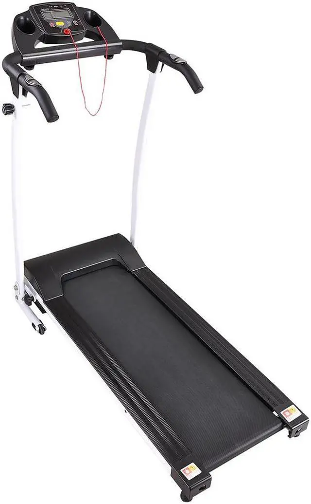 Alt view image 6 of 14 - 1100W Folding Electric Treadmill Portable Power Motorized Machine Running Jogging Gym Fitness