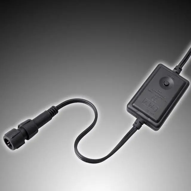 Alt view image 2 of 2 - DELight 9Ft Multi Flashing Controller Power Cord 2 Wire Acc for LED Neon Rope Light