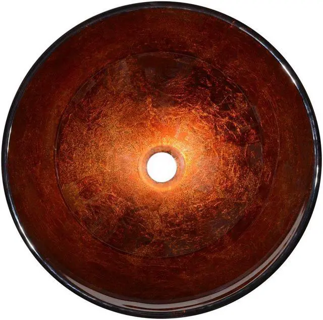 Alt view image 3 of 11 - Modern Bathroom Round Artistic Tempered Glass Vessel Vanity Sink Bowl Basin Spa