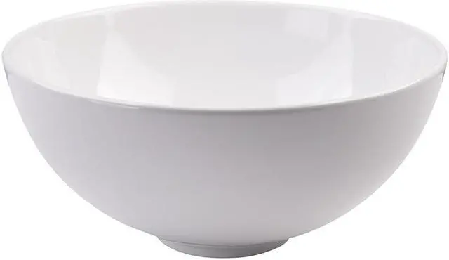 Alt view image 2 of 12 - 12" Vessel Sink Above Counter Washing Basin Bathroom Porcelain Sink with Drain Counter Top Basin