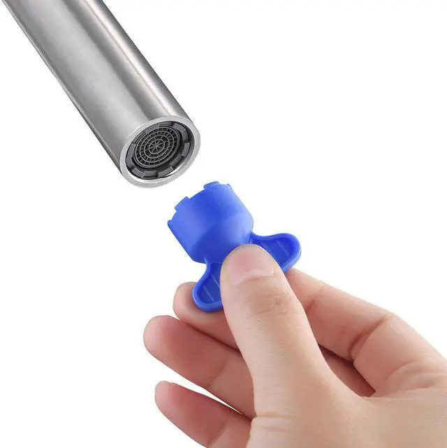 Alt view image 5 of 5 - Aquaterior® Faucet Aerators Flow Restrictor Replacement Insert Filter f/ Bathroom Faucet