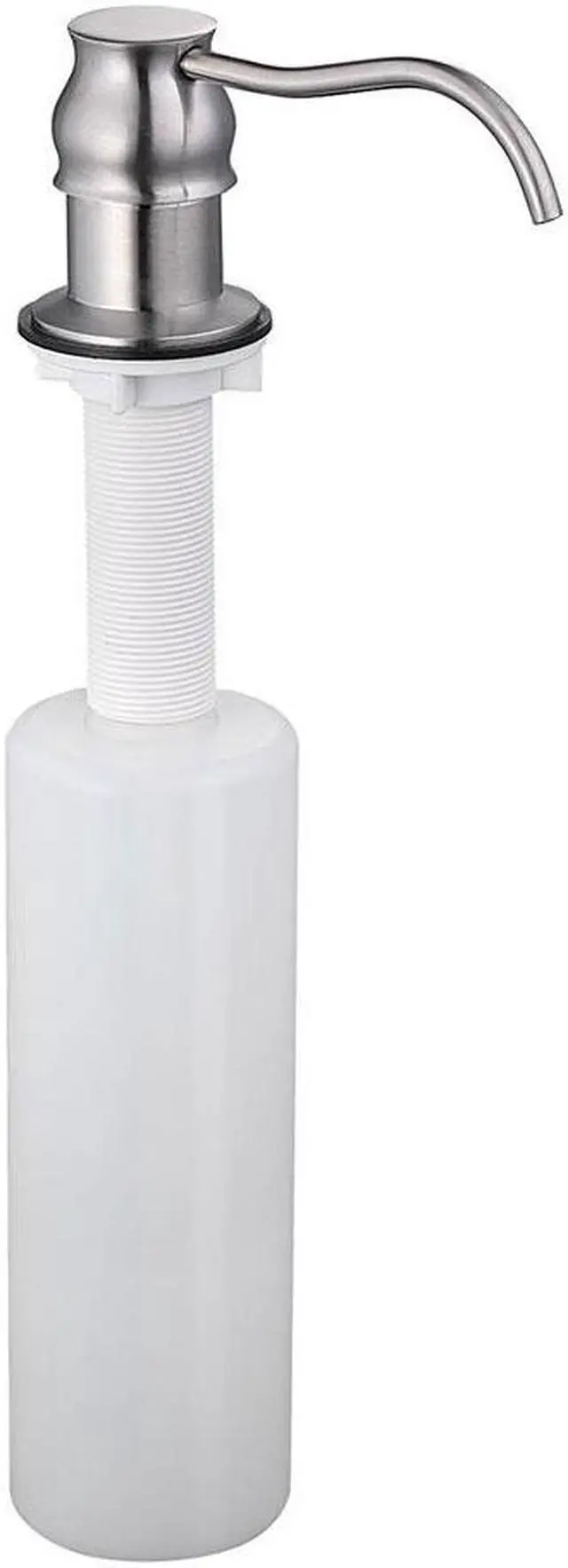 Main image of Aquaterior® Built In Soap Dispenser Liquid Lotion Pump f/ Kitchen Bathroom Sink 400ml BN