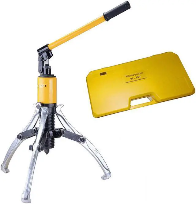 Main image of 3-Jaw Hydraulic Gear Puller Set 15 Ton Wheel Bearing Pulling Separator w/Case