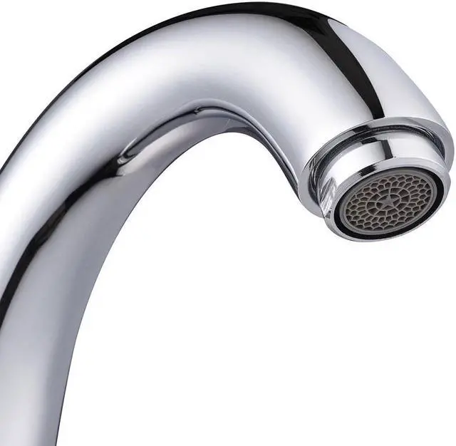 Alt view image 5 of 6 - Aquaterior® 3 Hole Bathroom Faucet for Undermount Sink Widespread 2 Handle Basin Mixer Taps Chrome