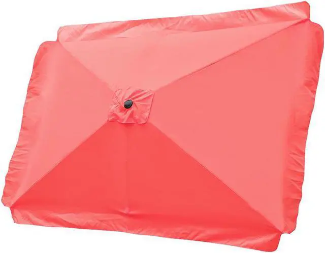 Main image of 10x6ft Universal Replacement Umbrella Canopy with Tippet Top Cover Patio Beach