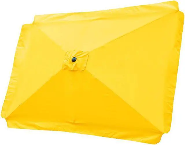 Main image of 10x6ft Universal Replacement Umbrella Canopy with Tippet Top Cover Patio Beach