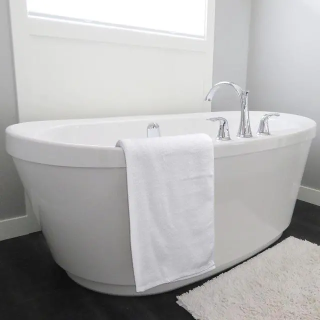 Alt view image 5 of 6 - Aquaterior Bathroom Towel Set Highly Absorbent Hand Bath Face Towel Hotel