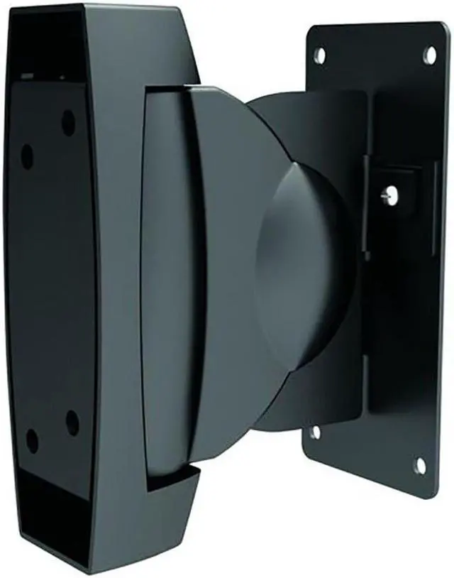 Main image of Monoprice Adjustable 22 lb. Capacity Speaker Wall Mount Brackets (Pair) Black