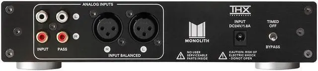 Alt view image 3 of 3 - Monoprice Monolith THX AAA Balanced Headphone Amplifier featuring THX AAA 887 Technology, Balanced and Single-ended Inputs