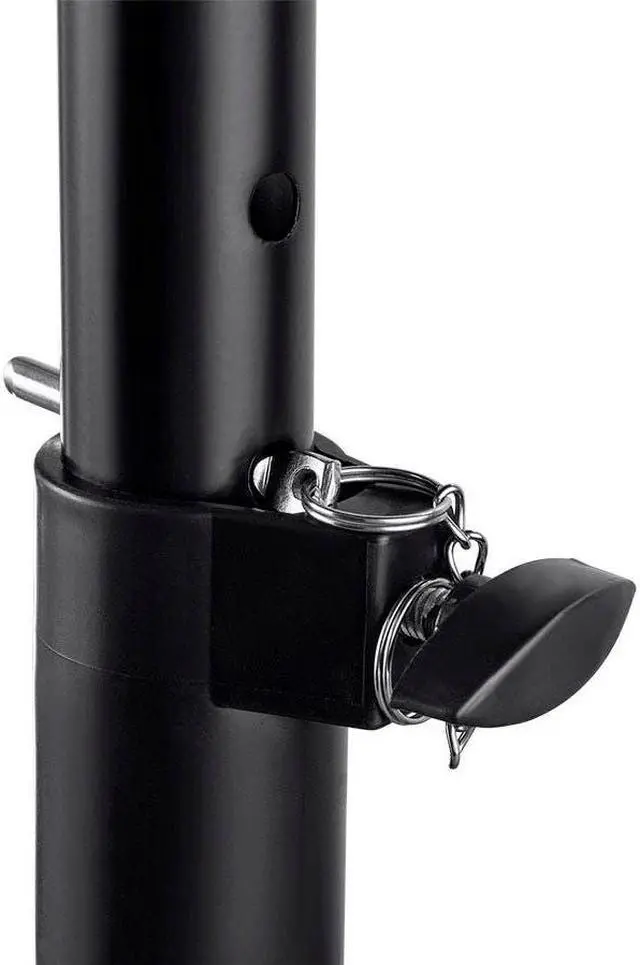 Alt view image 3 of 6 - Monoprice Clamp-mounted Desktop Studio Monitor Stands (Pair) Heavy Duty Steel, Adjustable Height, Support Up to 22 lbs, Includes Antislip Pads - Stage Right Series